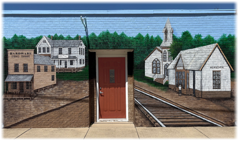 herscher museum mural